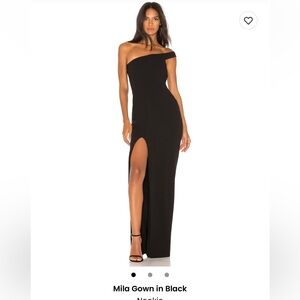 REVOLVE Nookie Mila Gown in Black